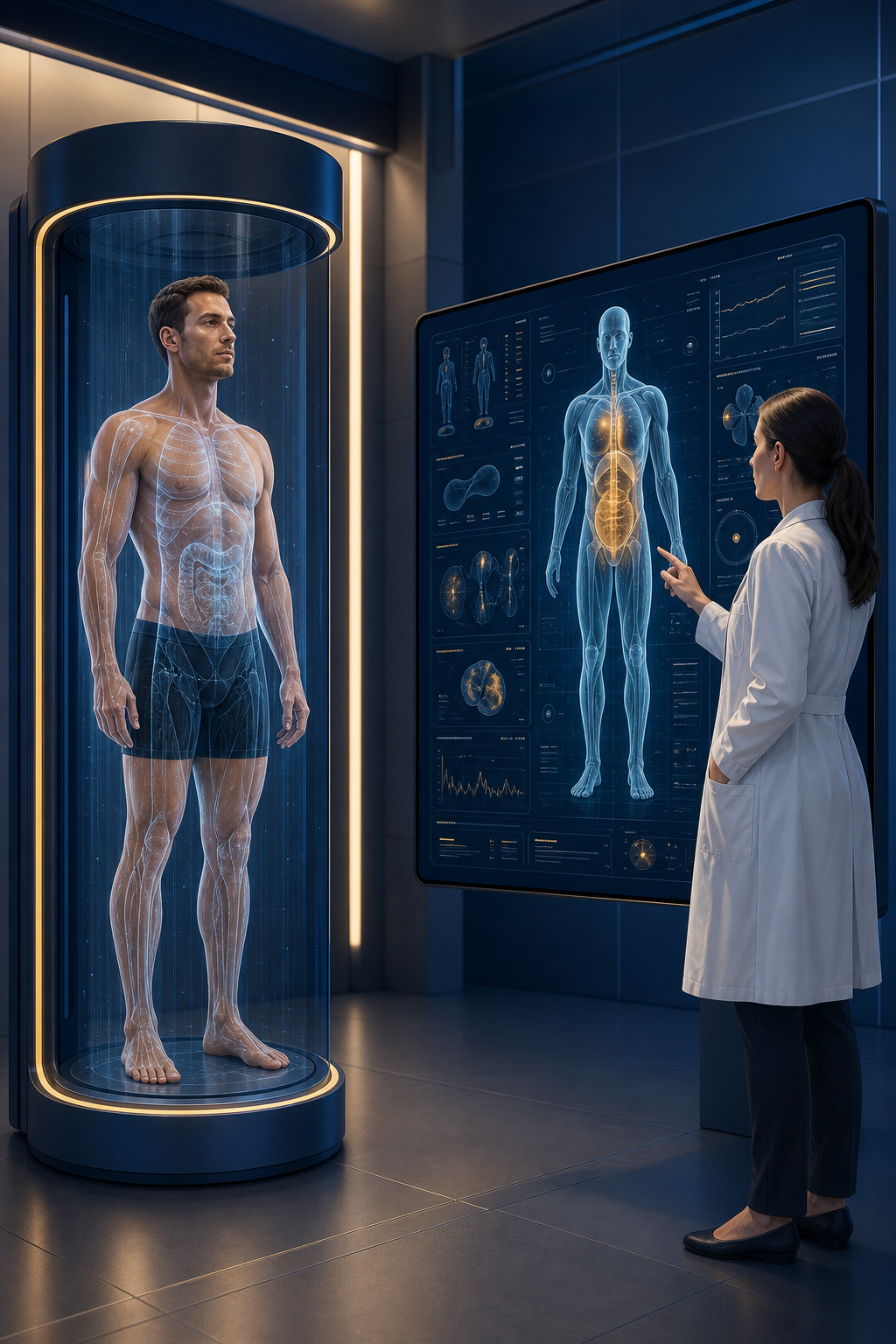 Midjourney Medical 推出全身超聲波掃描儀：60秒生成3D體圖，目標2031年部署50,000台，但尚未獲FDA批准