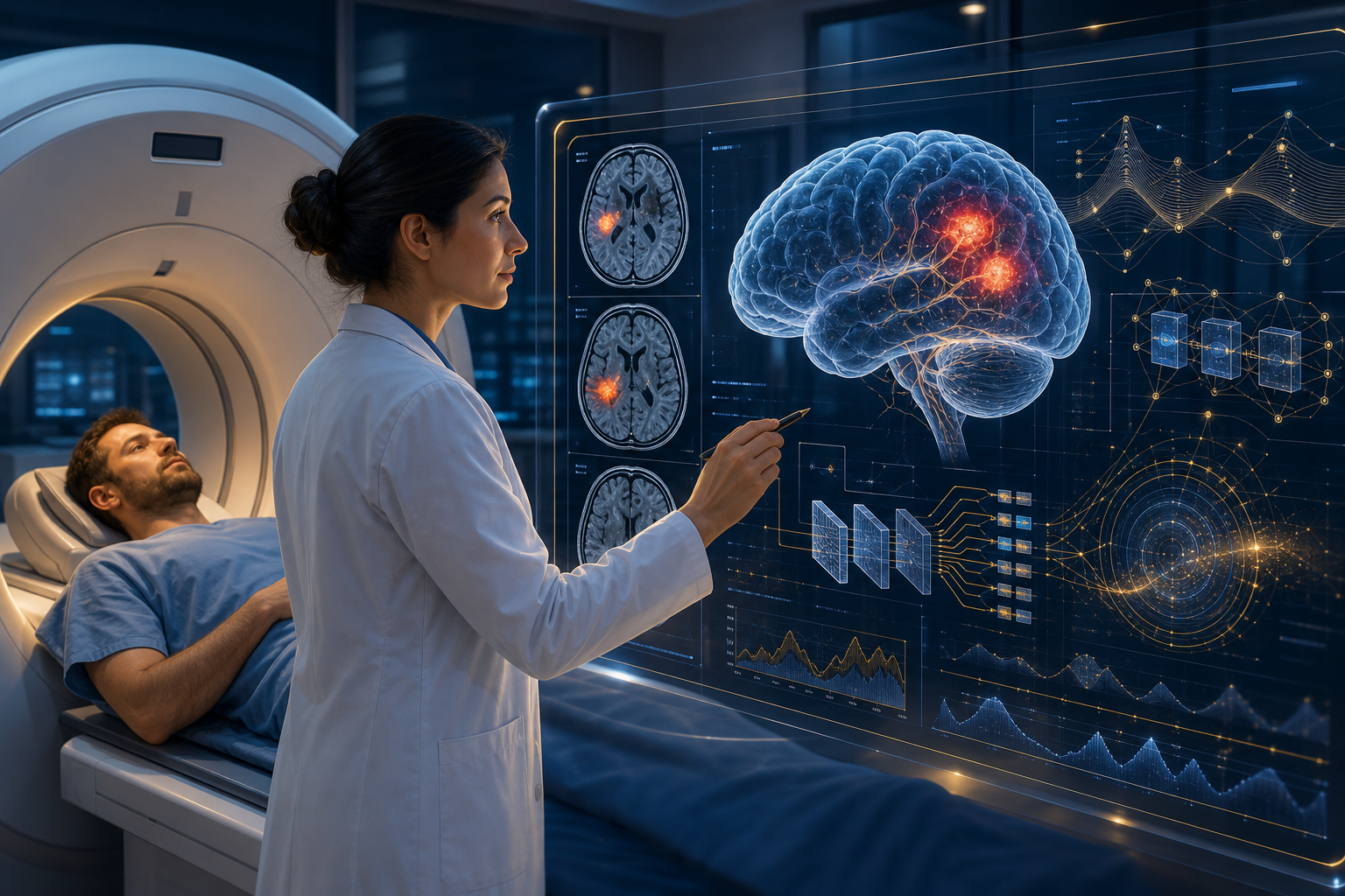 AI 腦出血偵測突破：CNN-Bi-LSTM 混合框架達93.36%準確率，ROC-AUC 98.34%，急診放射科決策支援進入新階段