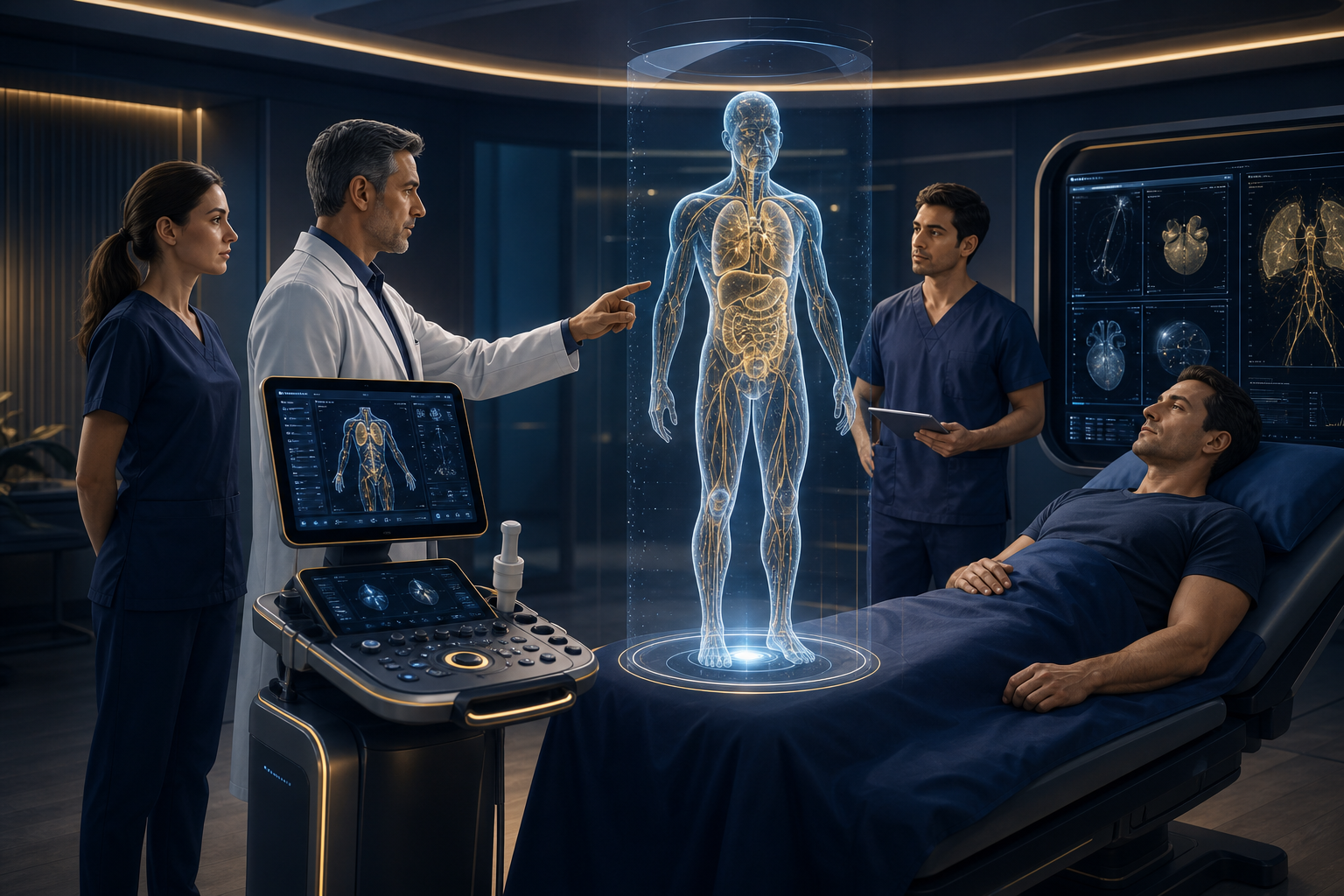 Midjourney Enters Healthcare: Full-Body Ultrasound Scanner Generates 3D Maps in 60 Seconds, A New Chapter in AI Health Revolution