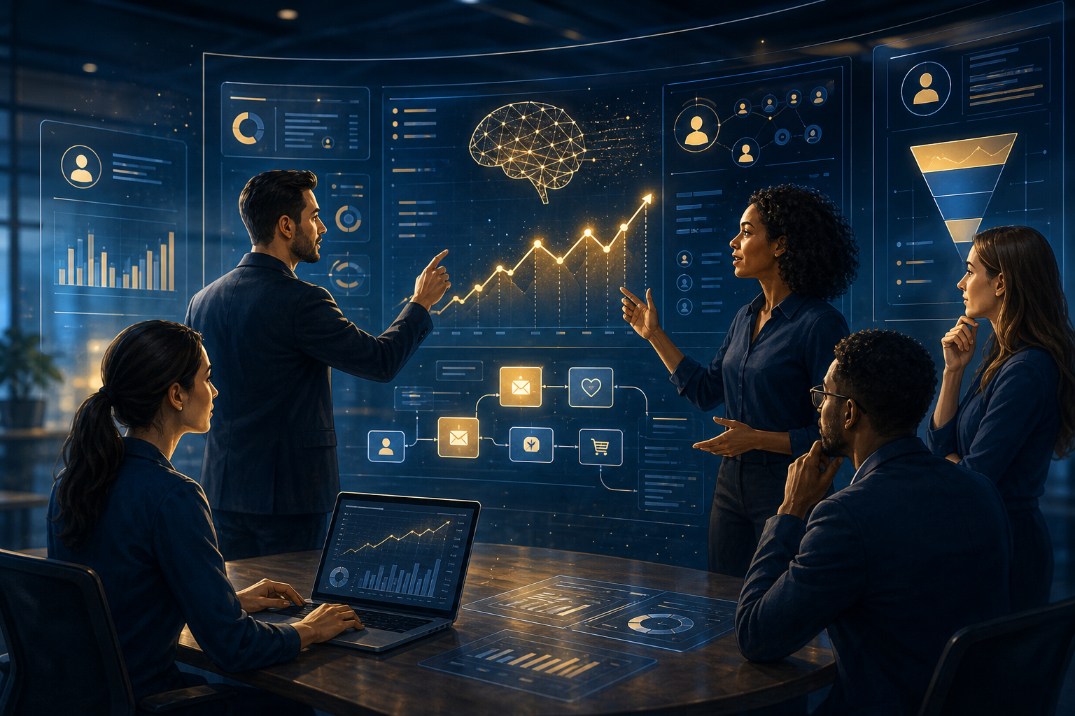 AI 與 CRM：用預測分析提升客戶終身價值